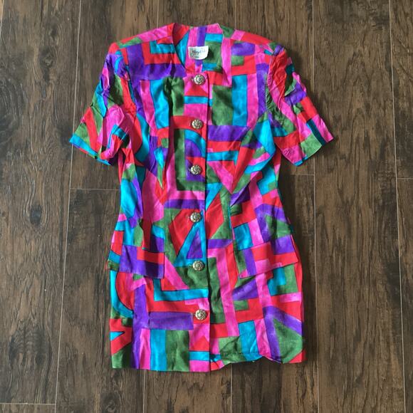 Vintage Jeffery & Dara Mini Dress - Picture 3 of 6